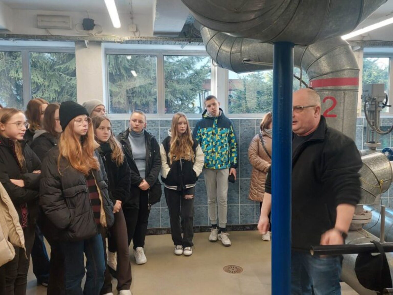wizyta uczniów gminnych szkół 2