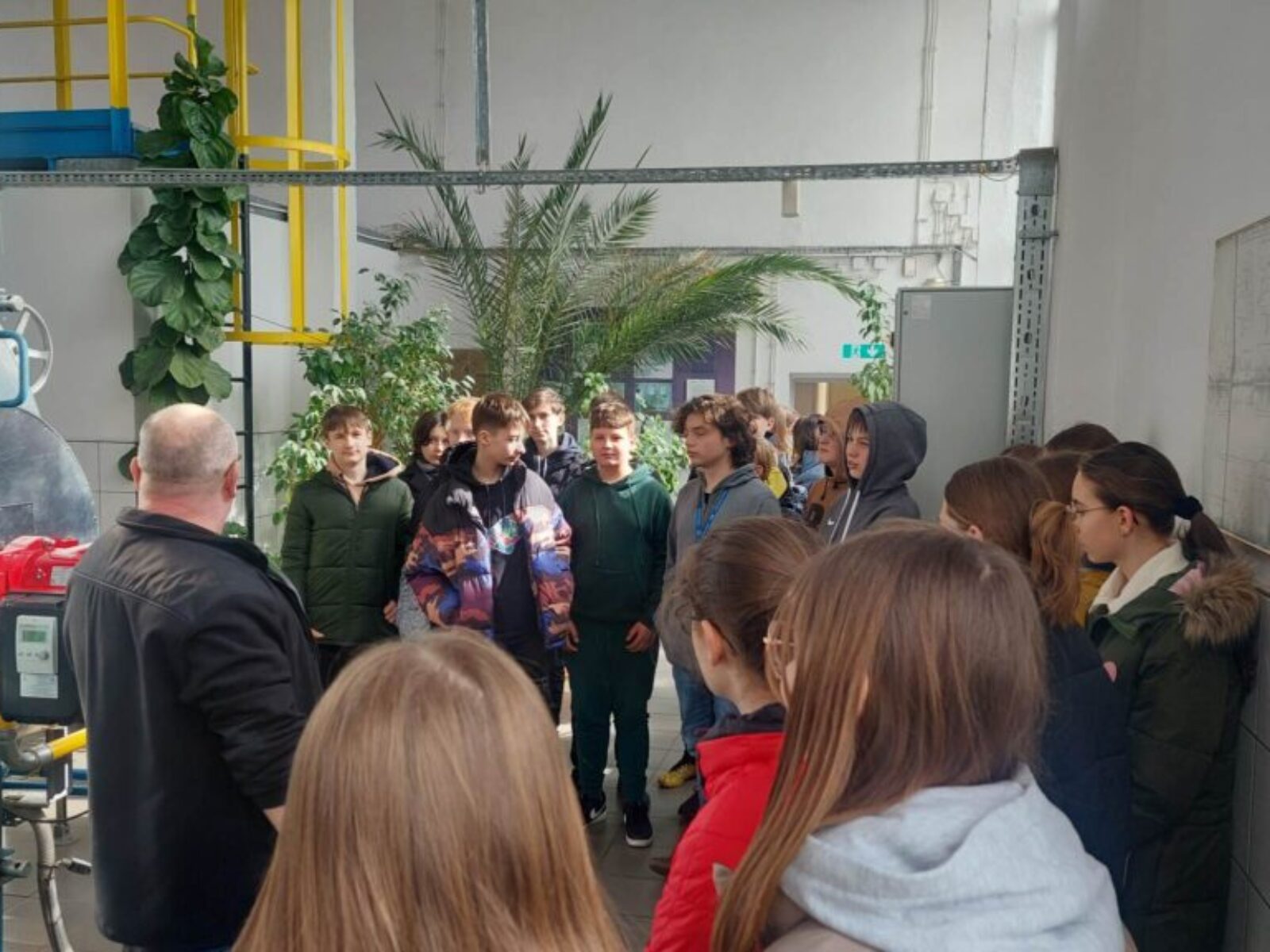wizyta uczniów gminnych szkół 7