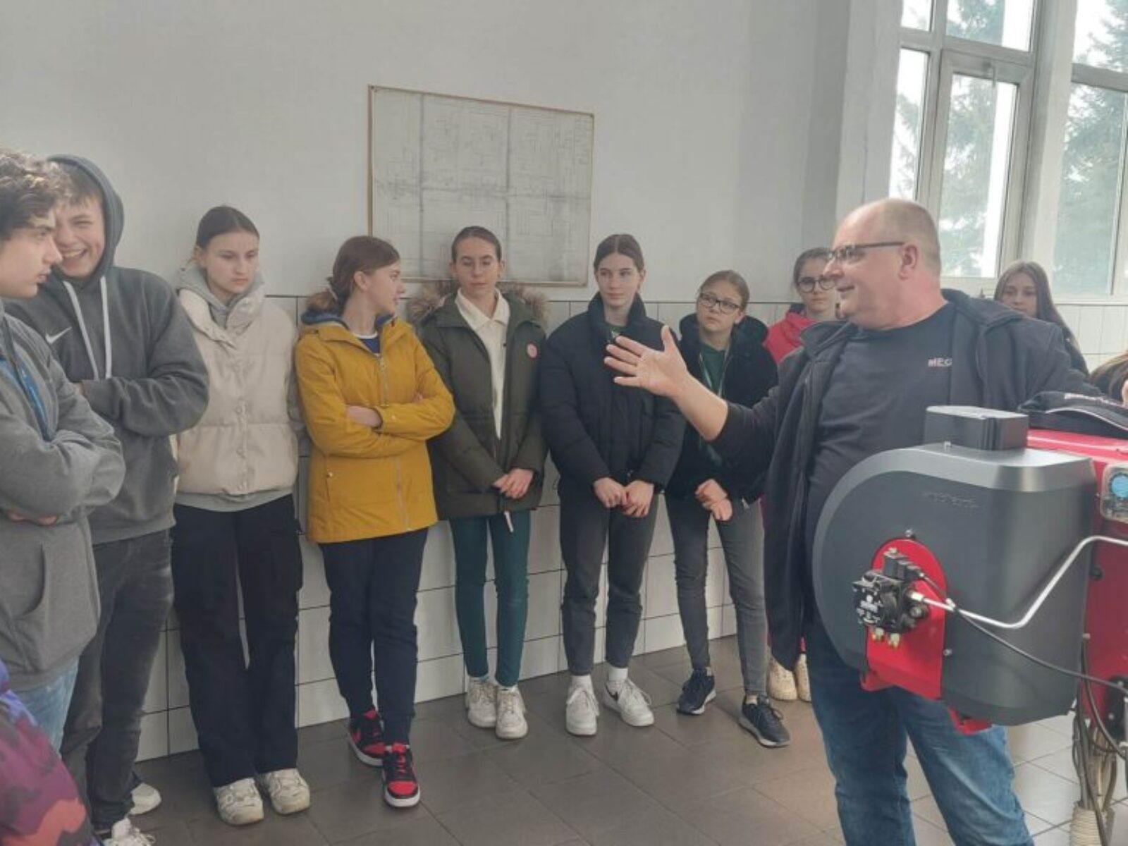 wizyta uczniów gminnych szkół 9